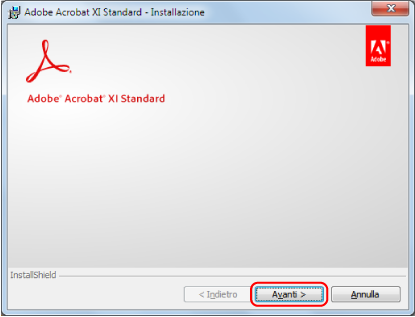 Adobe Acrobat XI Standard - Installazione