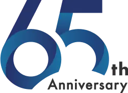 PFU創業65周年記念ロゴ