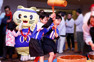 餅つき