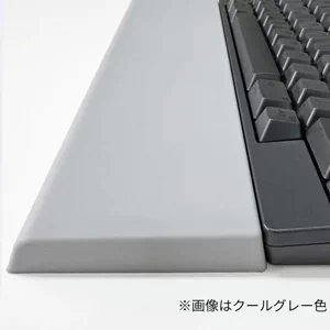 シリコンタイピングベッド（クールグレー）利用イメージ