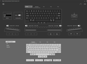 HHKB studio 日本語配列箱と付属ケーブルがあります