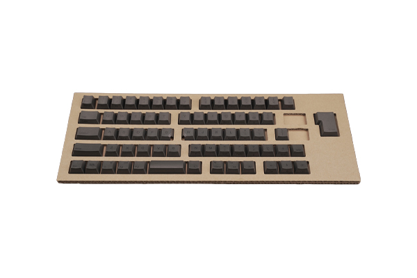 PFU HHKB キートップ 刻印あり 墨 英字配列：ESC青・Control赤