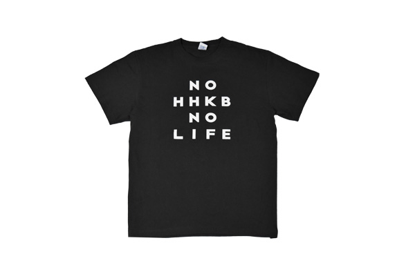 HHKB Tシャツ NO LIFE
