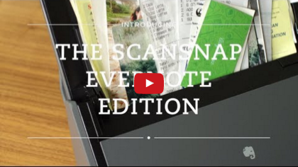 ScanSnap Evernote Edition movie