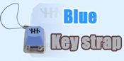 「HHKB キースイッチストラップ」青プレゼント