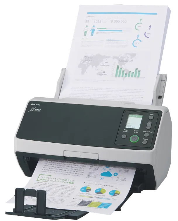 業務用イメージスキャナー「RICOH fi Series」