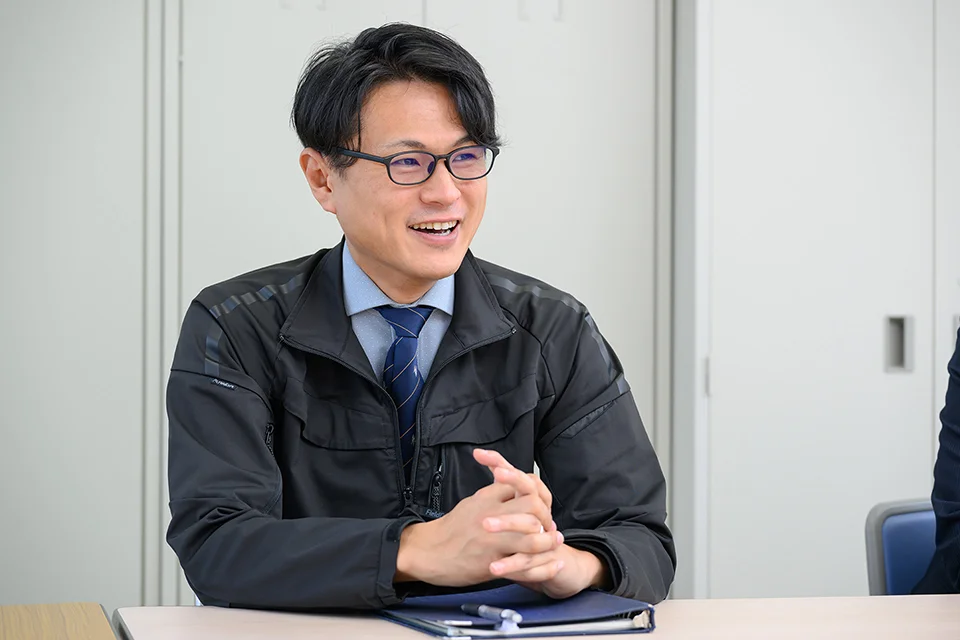 導入のきっかけについて話す藤田さん