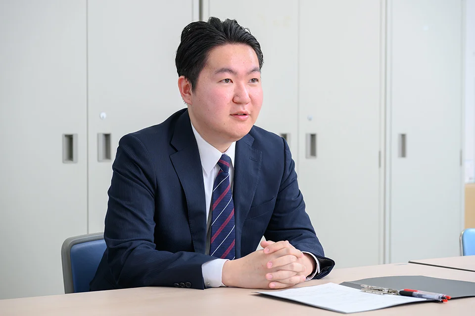 導入の効果について話す萩原さん