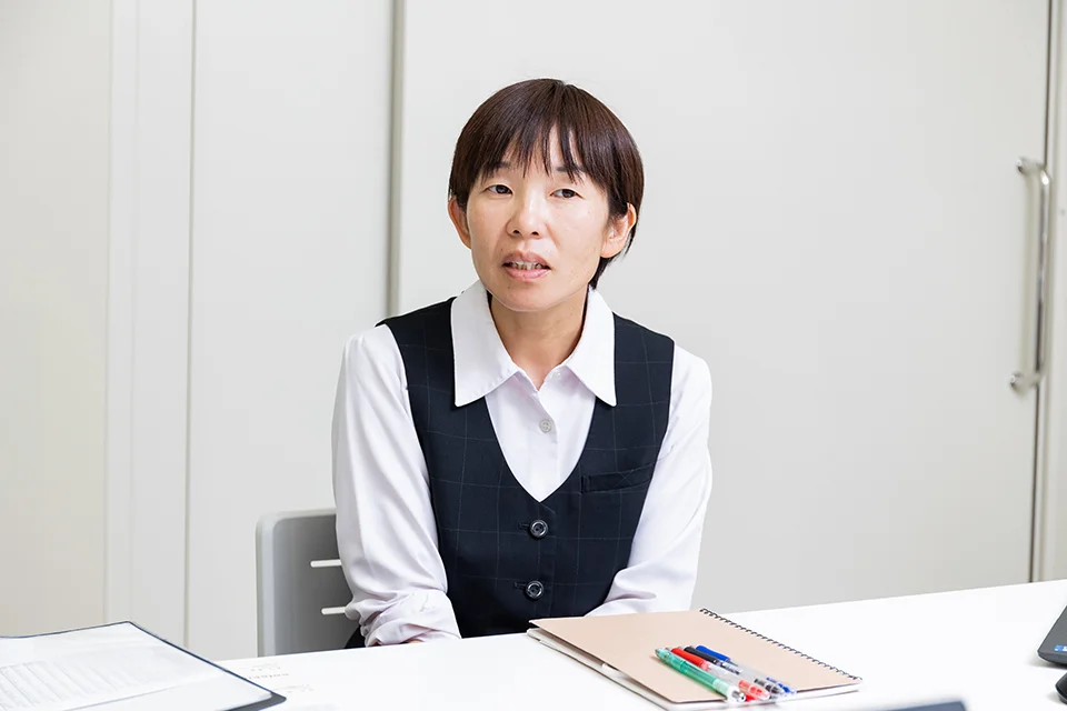 診療録管理室 主任の吉田さんの写真