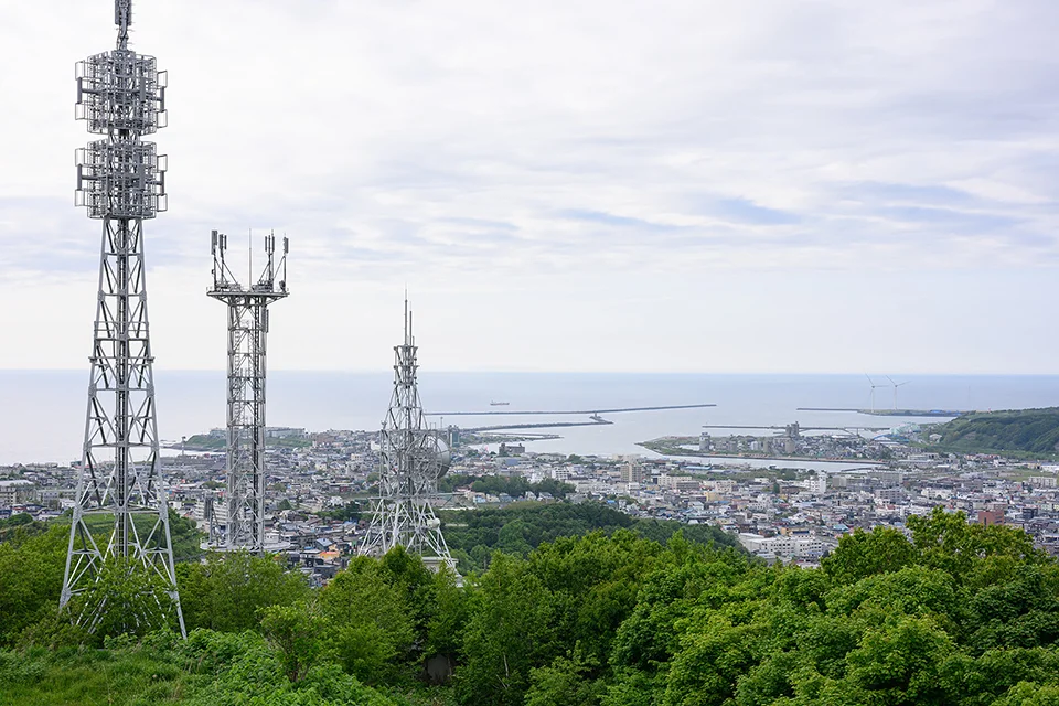 「千望台」からの風景