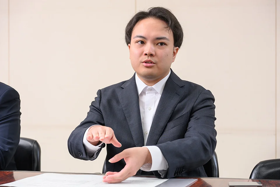 運用について話す山口さん