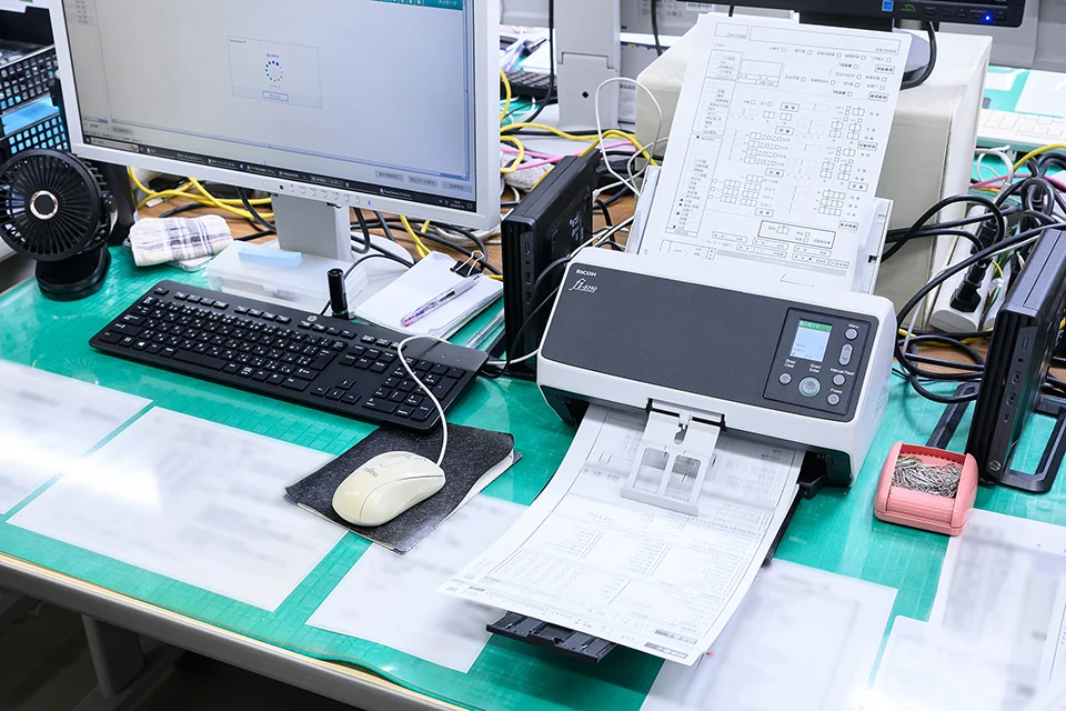 木戸元さんが「センターでいちばんの働き者」と評する「fi-8190」