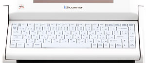 iScanner fi-6010Nのキーボード
