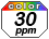 Color 30 ppm