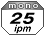 Monochrome 25 ipm