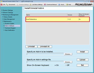 Network Scanner Admin Tool Network Scanner Admin Tool