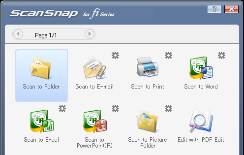 ScanSnap Manager - ScanSnap