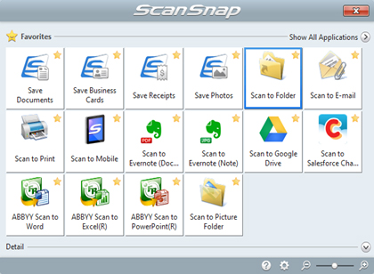 ScanSnap Manager - ScanSnap