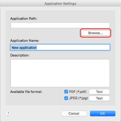 Application Settings
