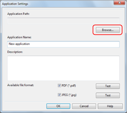 Application Settings