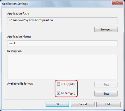 Application Settings