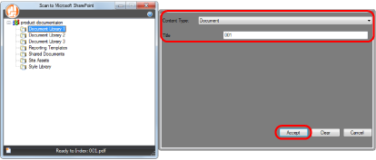 Scan to Microsoft SharePoint