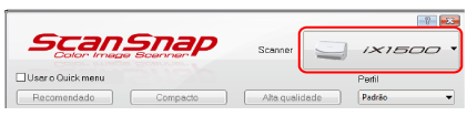 Janela ScanSnap Setup