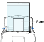 Caricamento del documento in ScanSnap