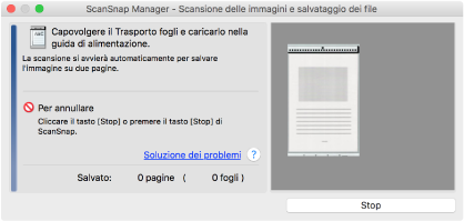 In scansione