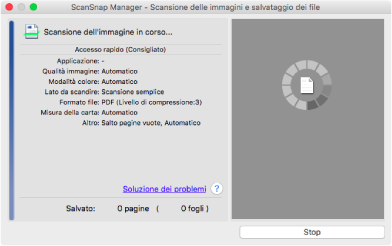 In scansione