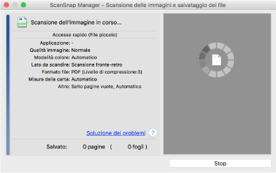 In scansione