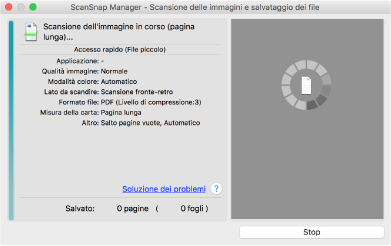 In scansione