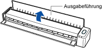 Öffnen der Ausgabeführung