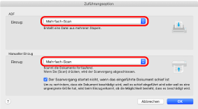 [Zuführungsoption] Fenster