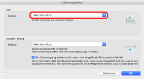 [Zuführungsoption] Fenster