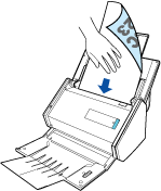 Holding the Document with Your Hand