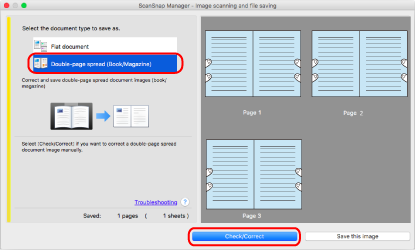ScanSnap Manager - Image scanning and file saving