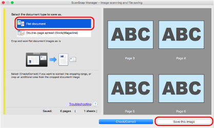 Selecting Images to Be Output