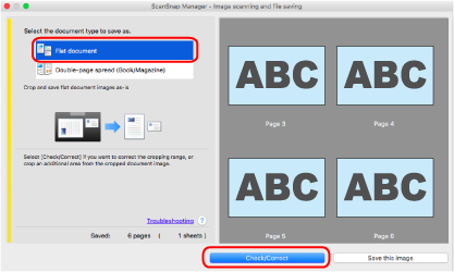 ScanSnap Manager - Image scanning and file saving