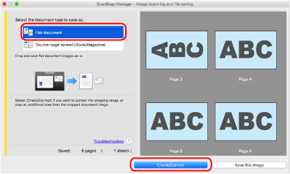ScanSnap Manager - Image scanning and file saving