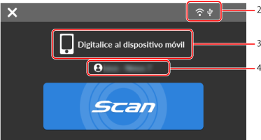 Pantalla de inicio