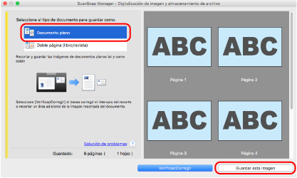 Seleccionar las imágenes a ser reproducidas