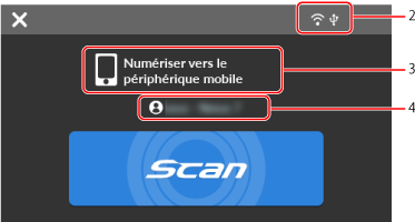 Écran d'accueil