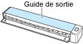 Fermez le guide de sortie