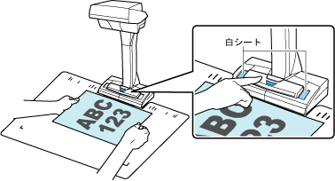 原稿をセット