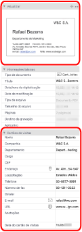 Janela principal do ScanSnap Home