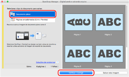 ScanSnap Manager - Digitalizando e salvando arquivo