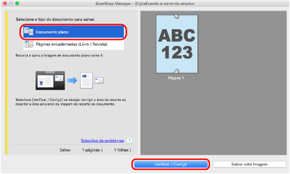 ScanSnap Manager - Digitalizando e salvando arquivo
