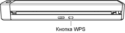 Кнопка WPS устройства ScanSnap