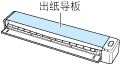 关闭出纸导板